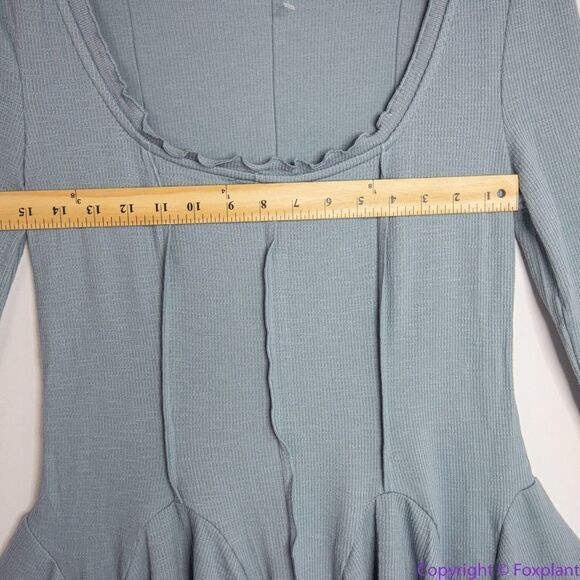NEW Free People Little Love Thermal Mini Dress , M - Picture 7 of 16